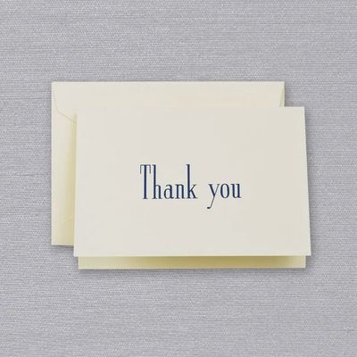 Navy Thank You Notes