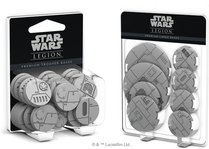Star Wars - Legion: Premium Bases (Assorted Sizes), Size: Trooper Bases
