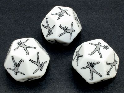 Hit Location Dice D12 (PICTURE)