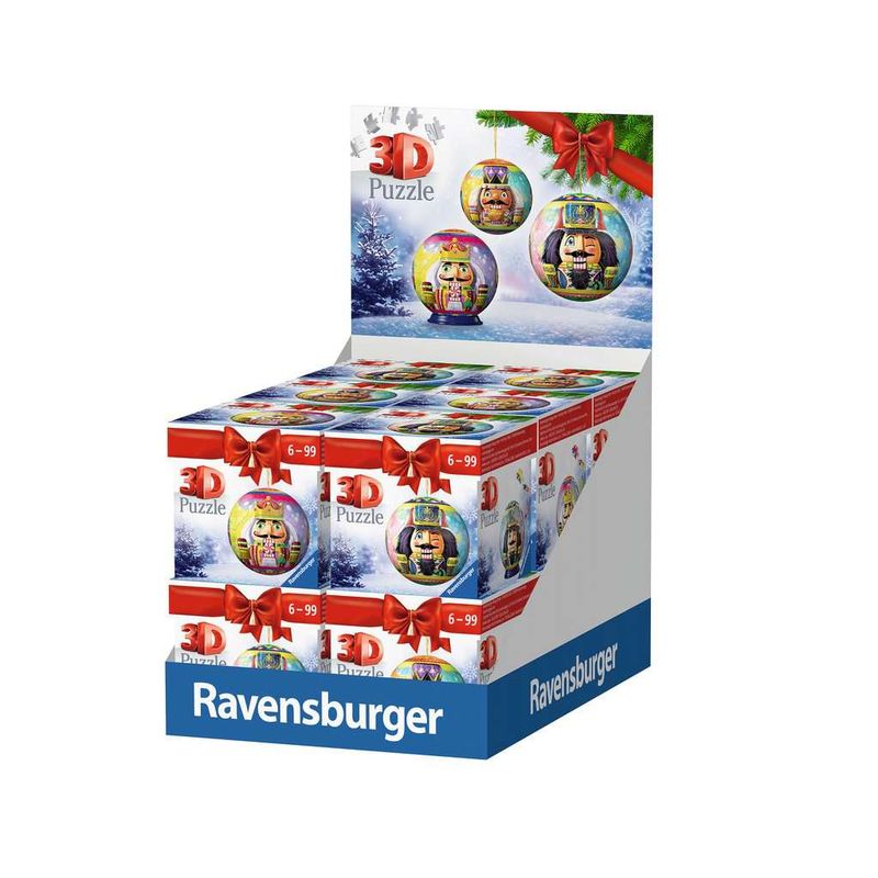 Holiday Nutcracker 3D Puzzle Ornament Display