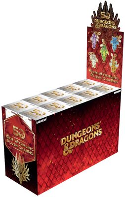D&amp;D 3" Plush Charms - 50th Anniversary Gem Wyrmling Box