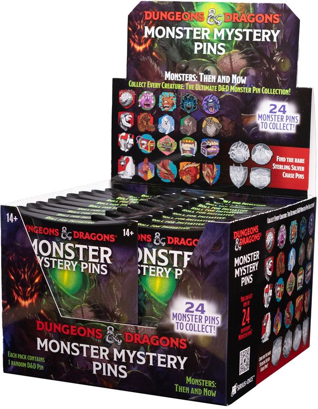 Dungeons &amp; Dragons: Mystery Pins Display