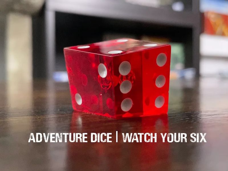Single Die - D6 - Crooked