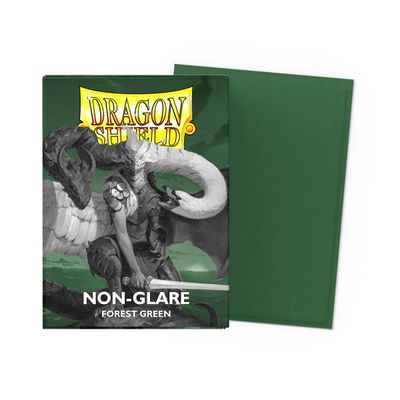 Sleeves - 63x88mm - Dragon Shield - 100/pk - Non-Glare - Forest Green