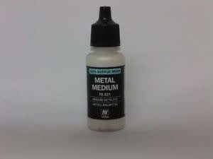 Vallejo Acrylic Paint Metal Medium 17mL