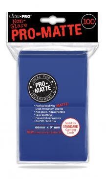 Sleeves - 66x91mm - Ultra Pro - 100/pk - Matte - Blue