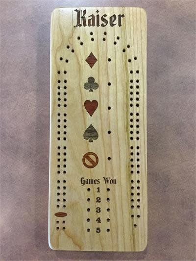 Wooden Kaiser Game Board with Magnetic Storage