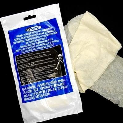 Estes Model Rocket Recovery Wadding