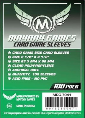 Sleeves - 63.5x88mm Mayday - 100/pk (Standard CCG)