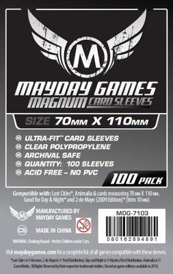 Sleeves - 70x110mm Mayday Magnum - 100/pk (Lost Cities)