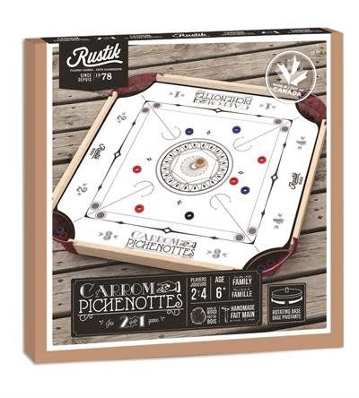 Carrom &amp; Pichenotte Game 2 in 1 (Pinnochi)
