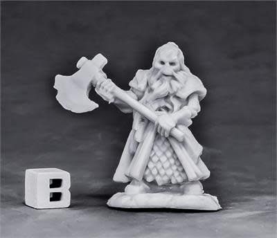 Dark Heaven Bones: Undead Dwarf Fighter