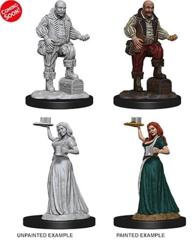 Pathfinder Deep Cuts Miniatures: Merchants