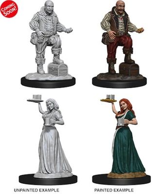 Pathfinder Deep Cuts Miniatures: Merchants