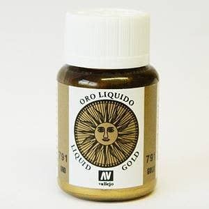 Vallejo Alcohol Based Liquid Gold 17mL
