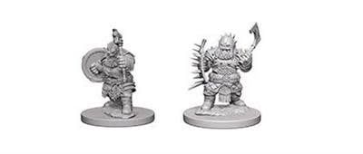 Pathfinder Deep Cuts Miniatures: Dwarf Barbarian Male