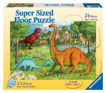 24 pcs - Dinosaur Pals (Floor Puzzle)