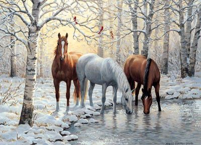 1000 pcs - Winter Trio