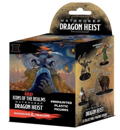 D&amp;D  Icons of the Realms: Miniature Booster - Waterdeep Dragon Heist