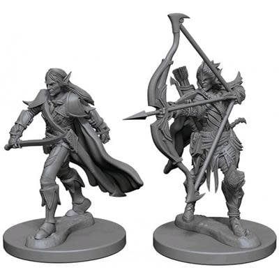 Pathfinder Deep Cuts Miniatures: Elf Fighter Male (2018)