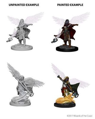Nolzur's Marvelous Miniatures: Aasimar Wizard Female