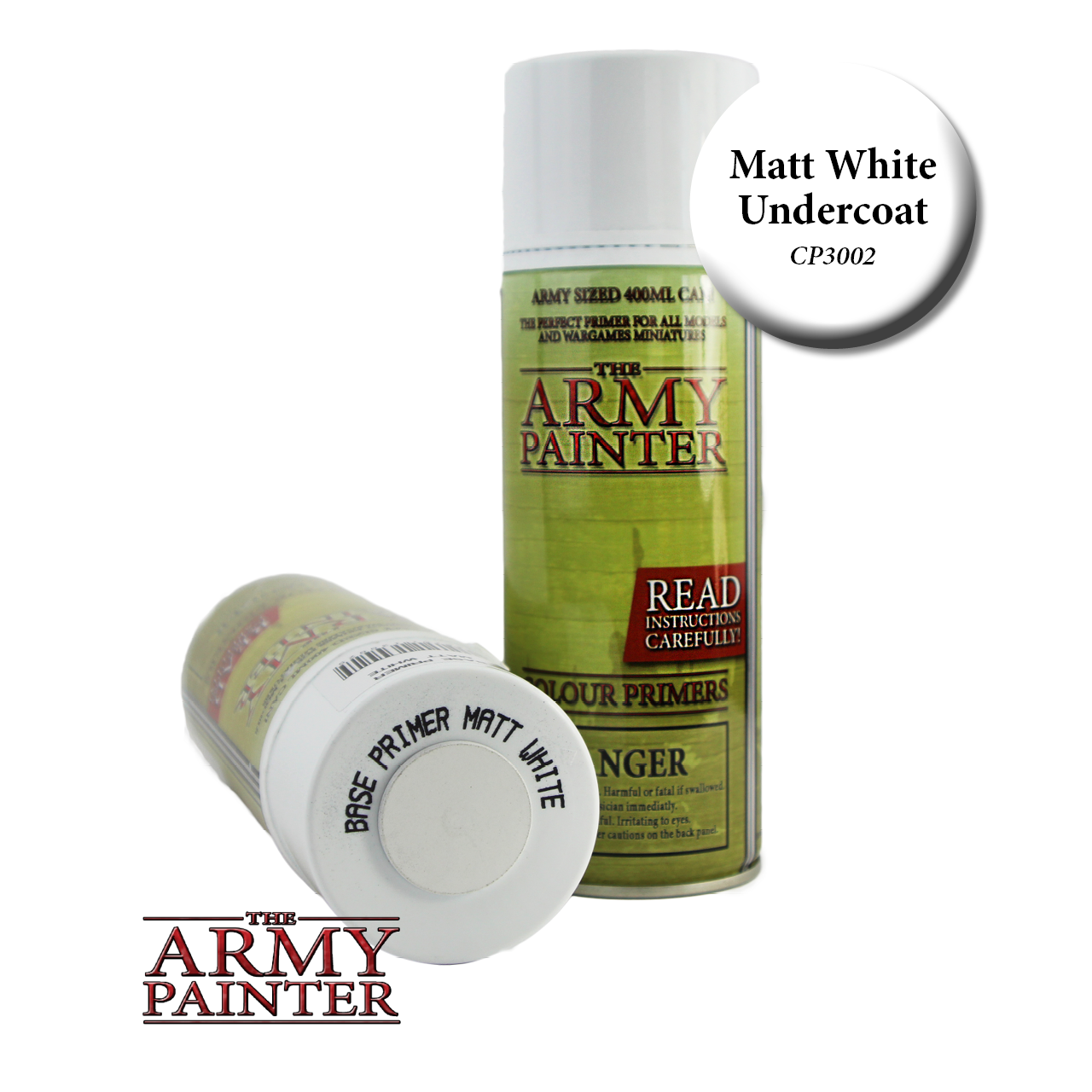 Colour Primer Spray (400 mL) - Matte White Undercoat
