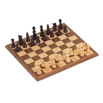 Chess Set 12&quot; - Walnut Board Staunton