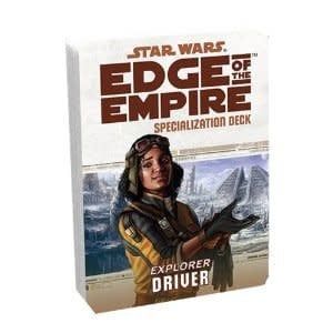 Star Wars RPG Edge of the Empire Explorer Driver Specialization Deck