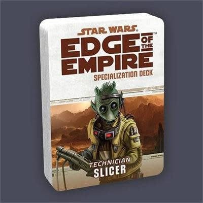 Star Wars RPG Edge of the Empire Technician Slicer Specialization Deck