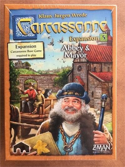Carcassonne Second Edition Expansion 5: Abbey &amp; Mayor