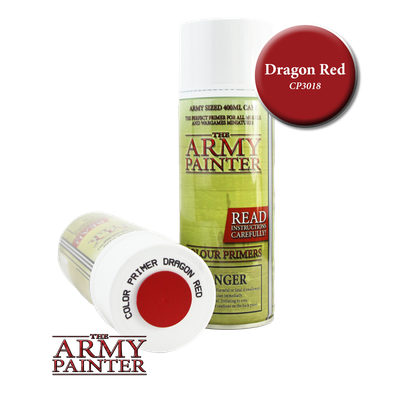Colour Primer Spray (400 mL) - Dragon Red