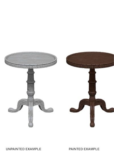 Pathfinder Deep Cuts Miniatures: Small Round Tables