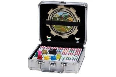 Mexican Train &amp; Chicken Domino Set - Double 12 Dots