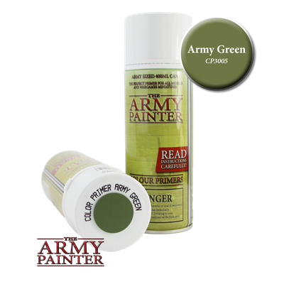 Colour Primer Spray (400 mL) - Army Green