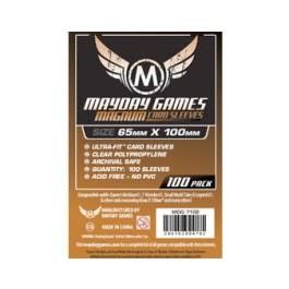 Sleeves - 65x100mm Mayday - 100/pk (7 Wonders)