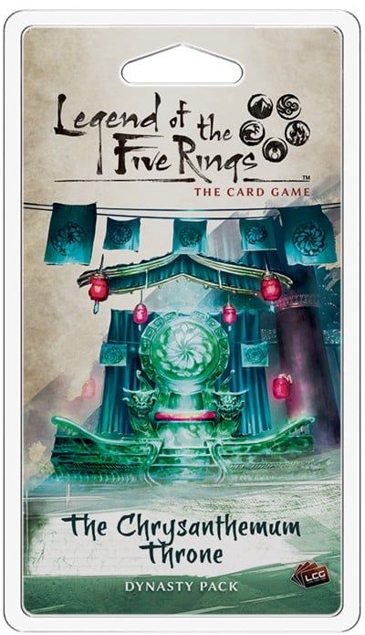 Legend of the Five Rings LCG: Imperial Cycle 4 - The Chrysanthemum Throne Dynasty Pack