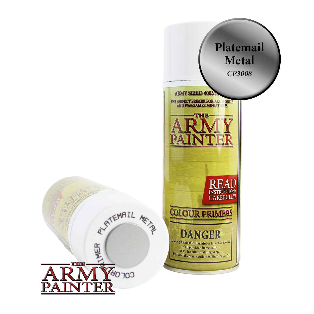 Colour Primer Spray (400 mL) - Platemail Metal