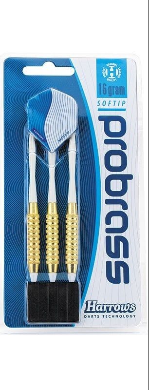 Probrass Softip (Soft Tip) Dart Set 16g Knurl Grip