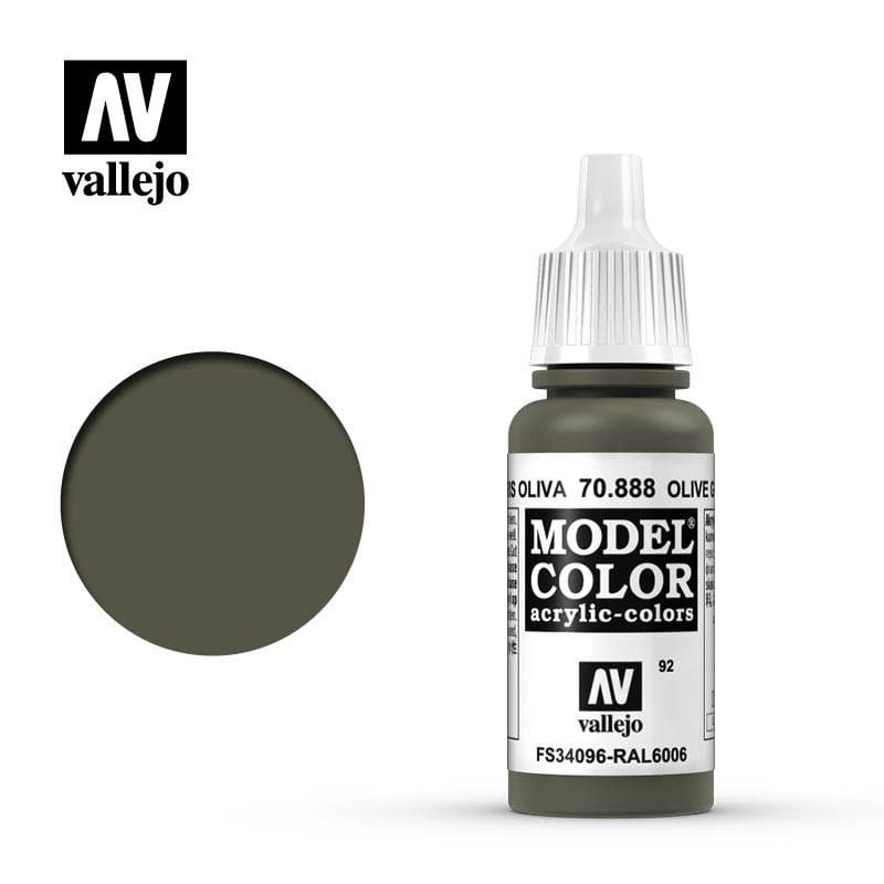 Vallejo Model Color Acrylic Paint Olive Grey 17mL
