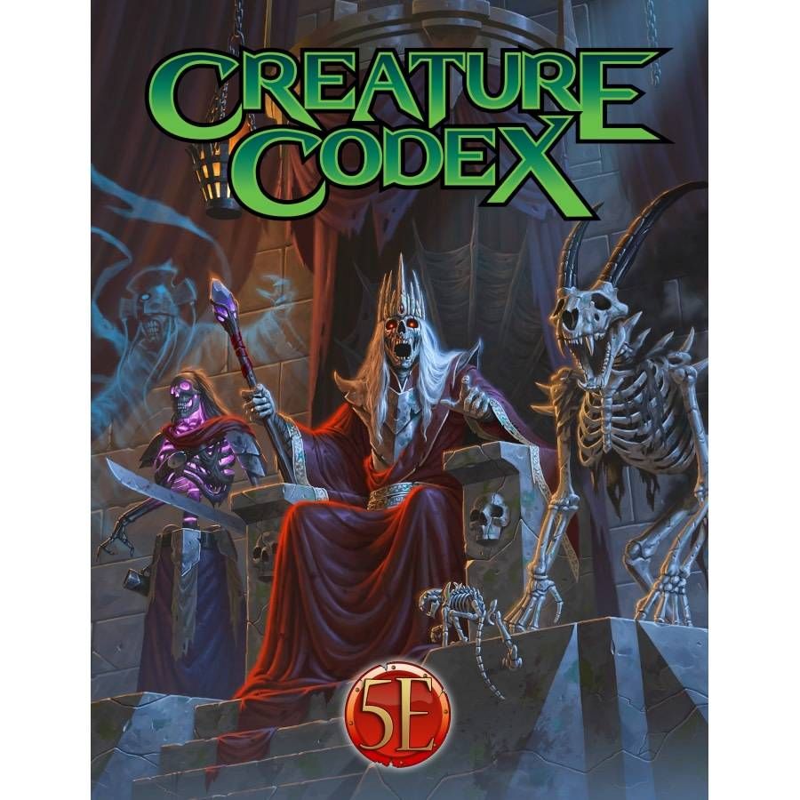 Creature Codex (5E Compatible)