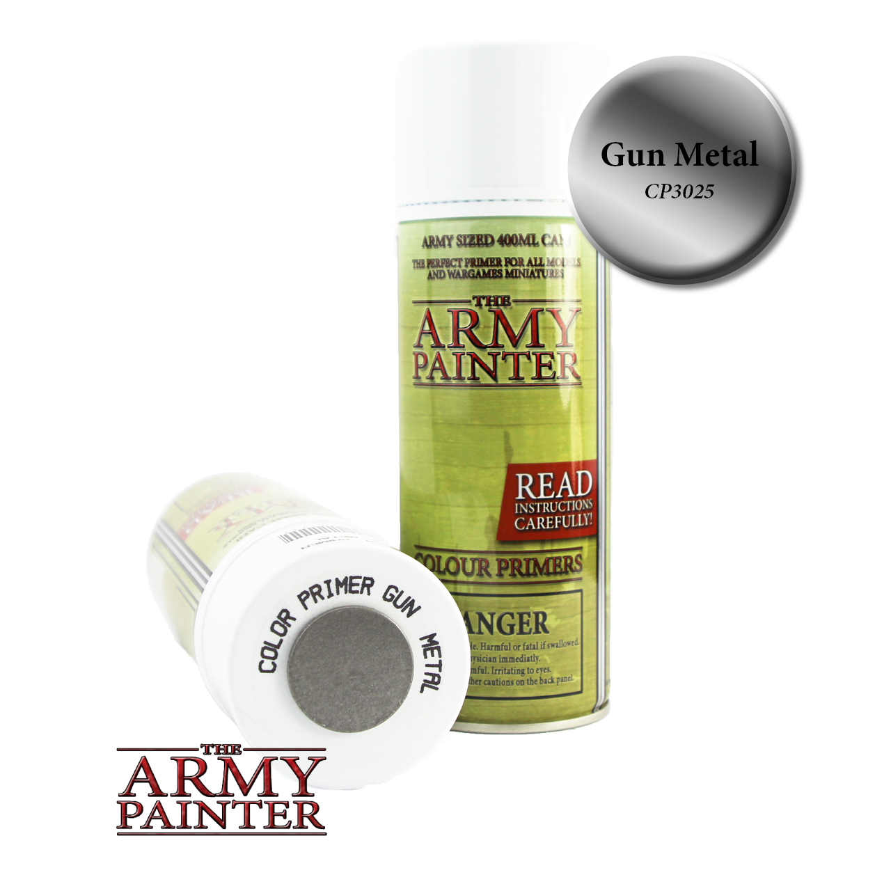 Colour Primer Spray (400 mL) - Gun Metal