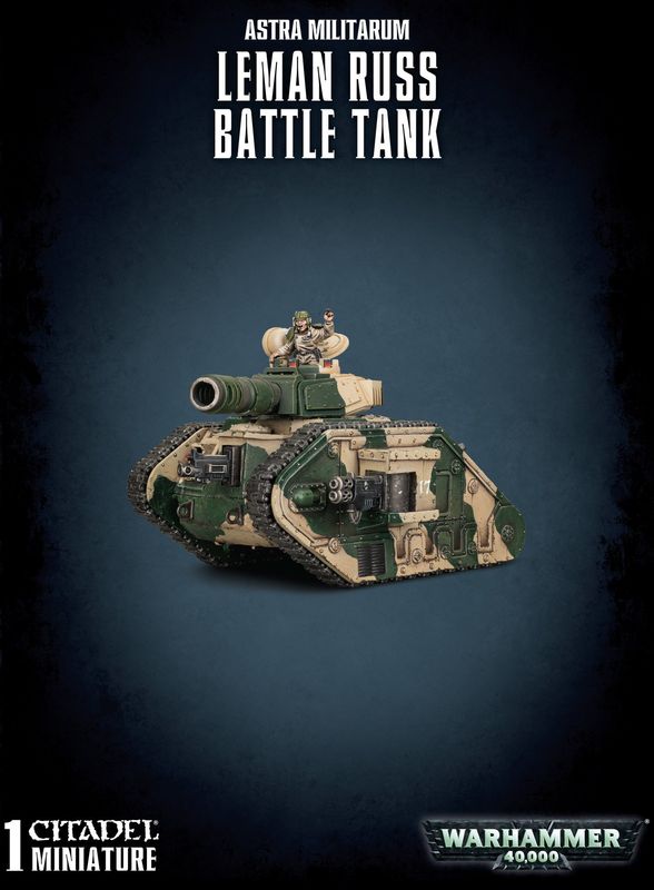 Warhammer 40K: Astra Militarum - Leman Russ Battle Tank