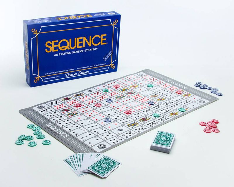 Sequence Deluxe Edition (Roll-Up Board) (A.K.A. One Eyed Jacks or Double Series)