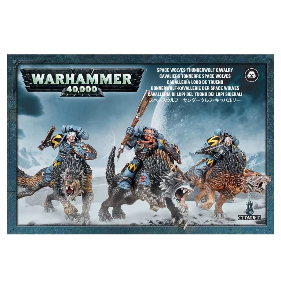 Warhammer 40K: Space Wolves - Thunderwolf Cavalry