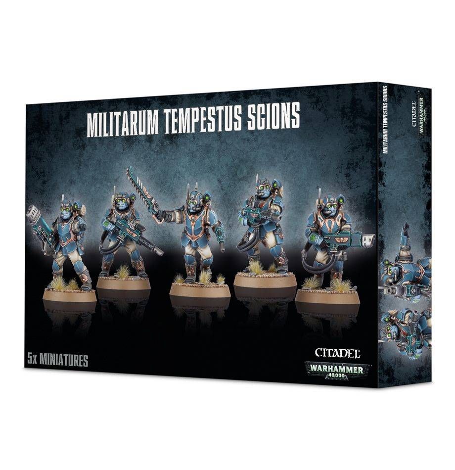 Warhammer 40K: Astra Militarum (Tempestus) - Scions