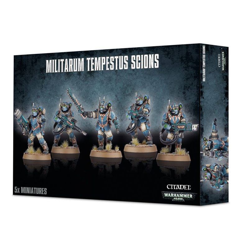 Warhammer 40K: Astra Militarum (Tempestus) - Scions