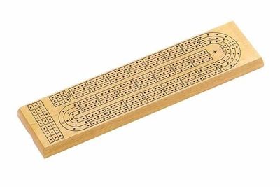 Solid Wood Cribbage Board