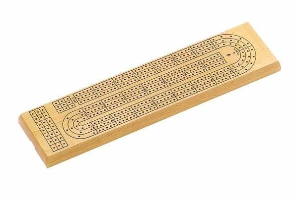 Solid Wood Cribbage Board