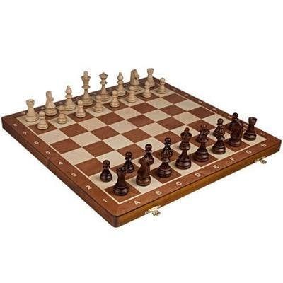 Chess Set 16&quot; - Wooden Folding (Tournament No. 4)