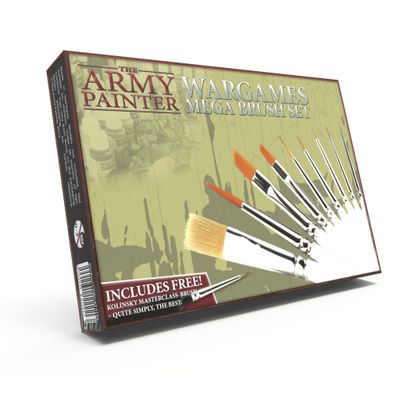 Brush - Wargamer Series: Mega Brush Set